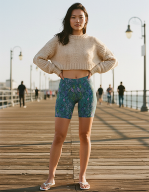 Women's Merian Botanical Short Shorts