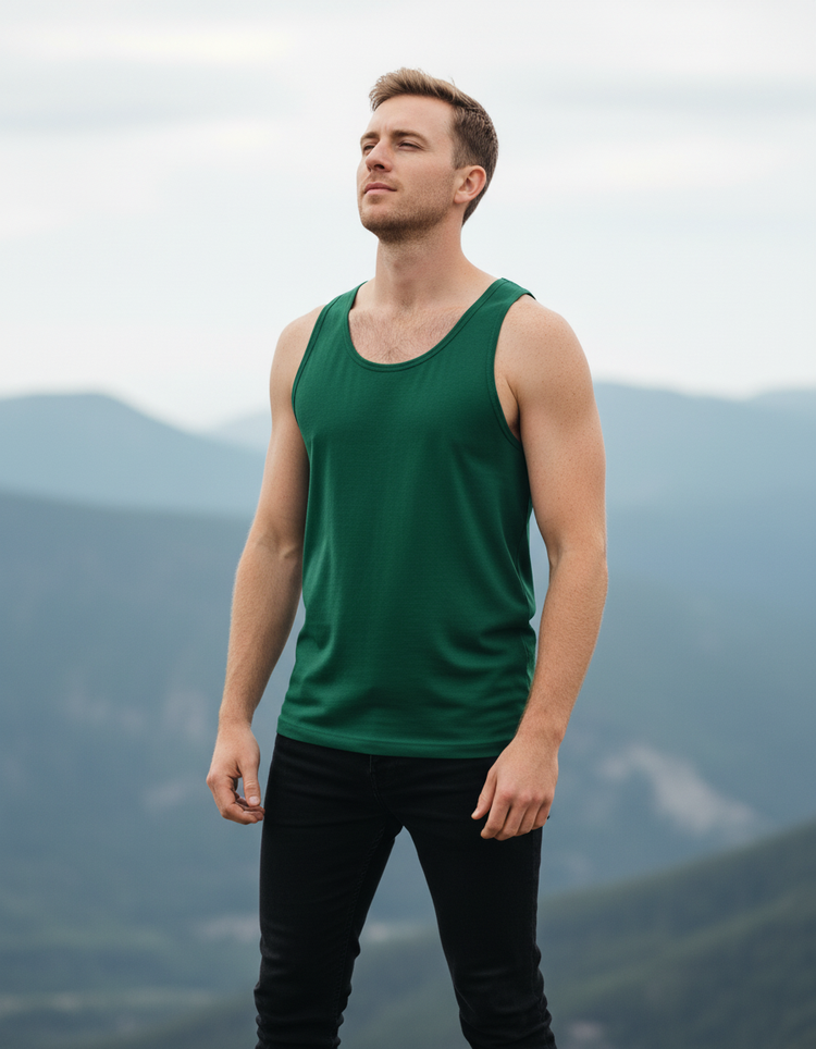 Racing Green Tank Top Men's Tank Top — Dripper