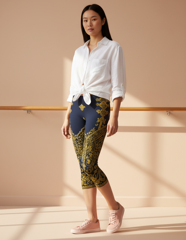 Kencana Capri Leggings Capri Leggings — Dripper