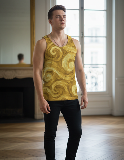 Men's Lemon Yellow Orion Tank Top tank top