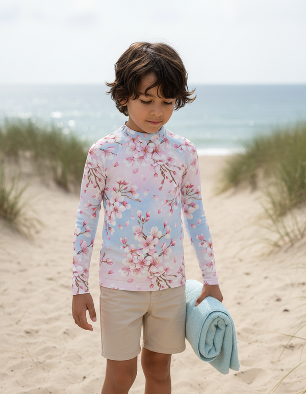 Sakura Collection kids rashguards