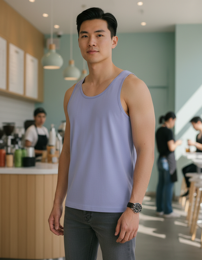 Men's Periwinkle Tank Top tank top