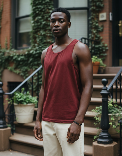 Men's Oxblood Tank Top tank top