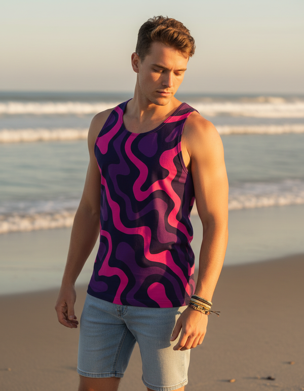 Lustre Tank Top Men's Tank Top — Dripper