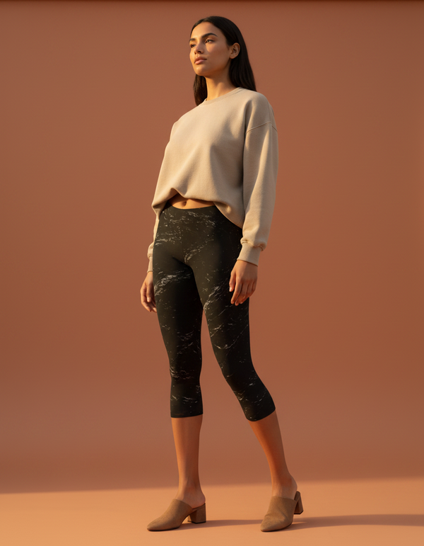 Eclipse capri leggings