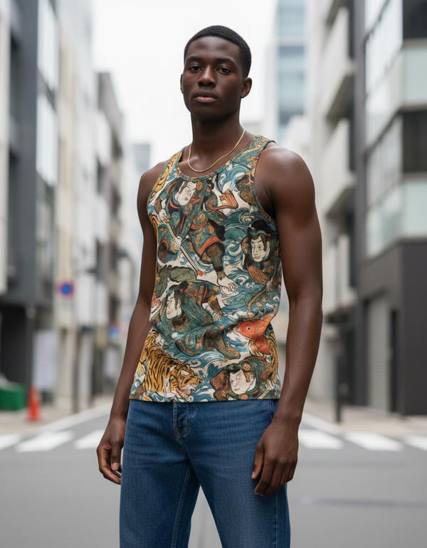Edo Tank Top Men's Tank Top — Dripper