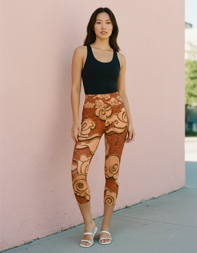 Muskmelon Zephyr Capri Yoga Leggings capri yoga leggings