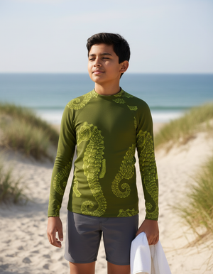 Youth Acacia Abyss youth rashguards
