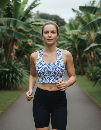 Fado Longline Sports Bra longline sports bra