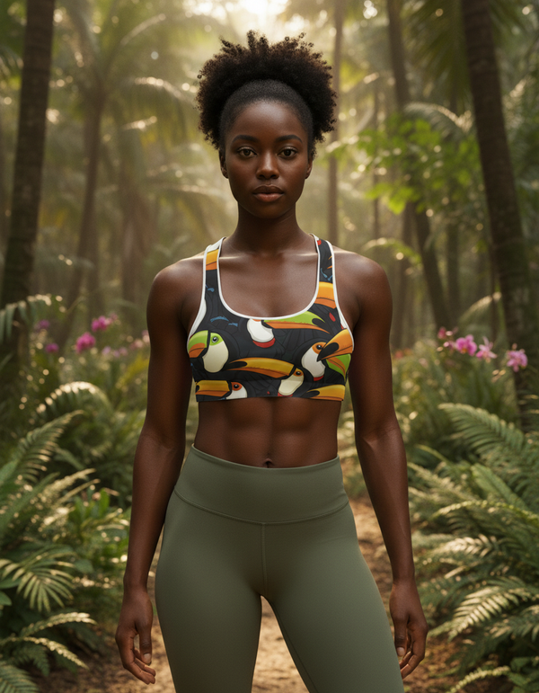 Tropique Longline Sports Bra Classic longline sports bras