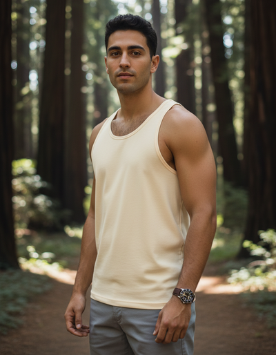 Men's Papaya Whip Tank Top tank top