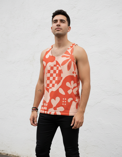 Men's Lava Falls Vivid Tank Top tank top