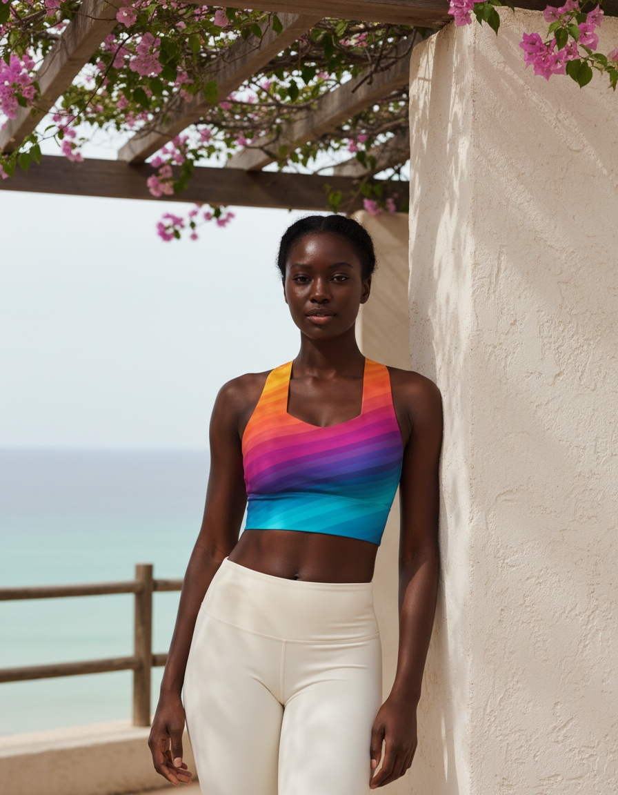 Ripple longline sports bras — view 1 of 4