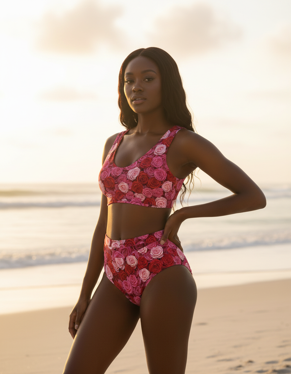 Elysium High-Waisted Bikini High-Waisted Bikini — Dripper