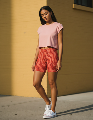 Women's Marble Short Shorts