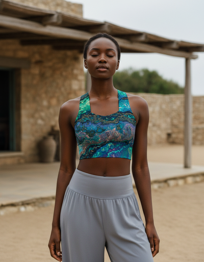 Lustre Longline Sports Bra longline sports bra