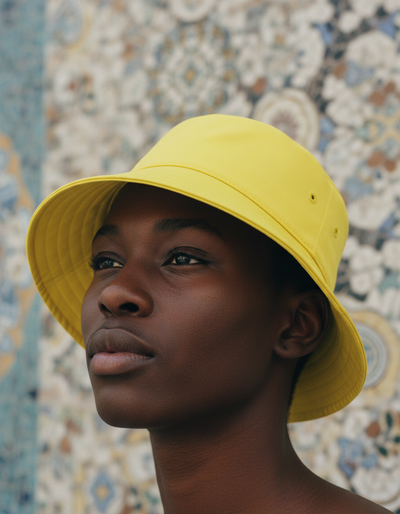 Lemon Yellow Bucket Hat bucket hat