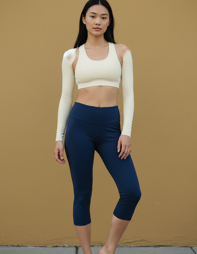 Oxford Blue Capri Leggings capri leggings