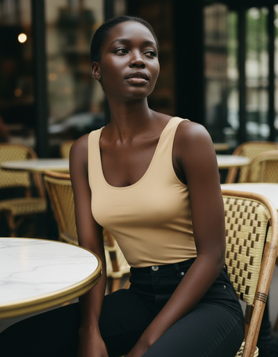 Women's Almond Tank Top tank top