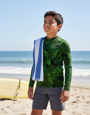 Youth Verdant youth rashguards