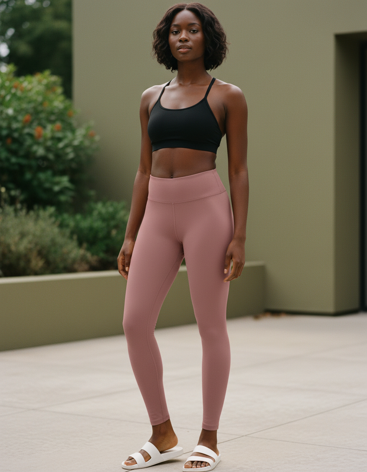 Dusty Rose Leggings Women's Leggings — Dripper