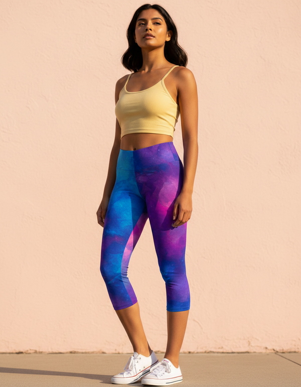 Frost capri leggings