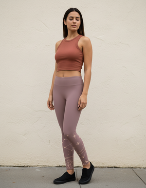 Dusty Rose Nimbus leggings