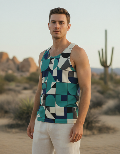 Men's Alexandrite Tonal Tank Top tank top