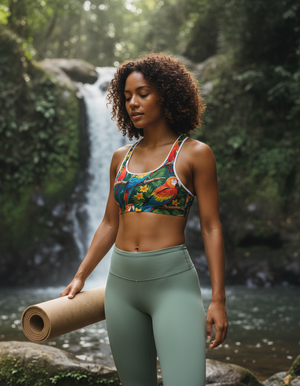 Colorful Harmony Kaleido Sports Bra