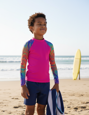 Aurora Kids Rash Guard Kids Rash Guard — Dripper