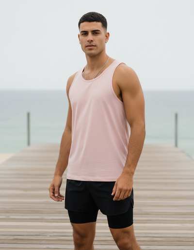 Men's Ballet Pink Tank Top tank top