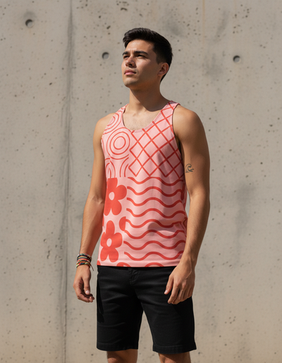Men's Lava Falls Petal Tank Top tank top