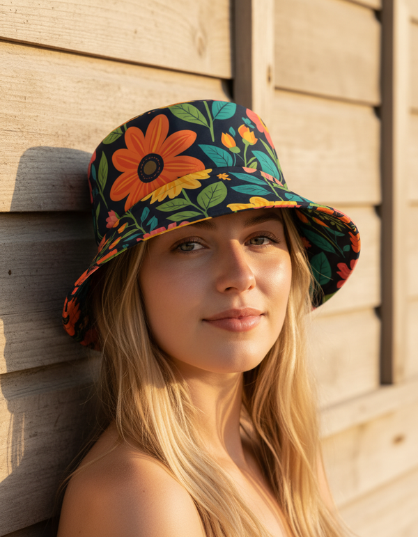 Blossom Wave Bucket Hat
