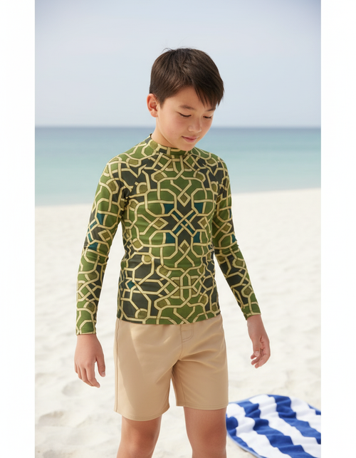 Sycamore Albaicín Youth Rash Guard Youth Rash Guard — Dripper