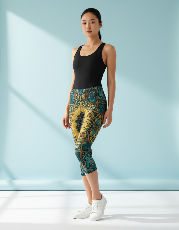 Sultan Capri Leggings Capri Leggings — Dripper