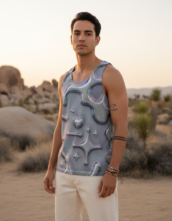 Neon Tank Top Men's Tank Top — Dripper