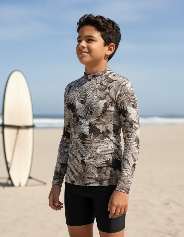 Youth Fern Rash Guard