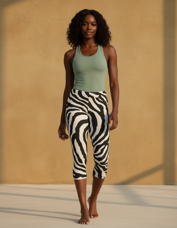 Safari Capri Leggings Capri Leggings — Dripper