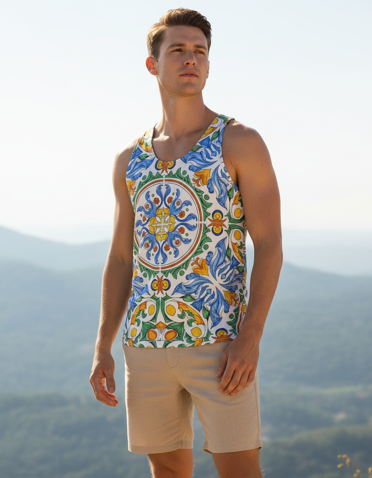 Majolica Tank Top