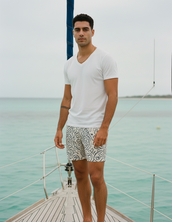 Men's Bandhani Swim Trunks