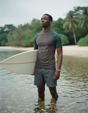 Men's Emerald men's short-sleeve rashguards