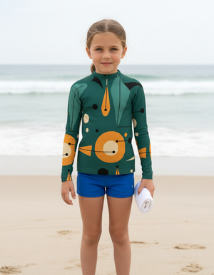 Kids Alexandrite kids rashguards