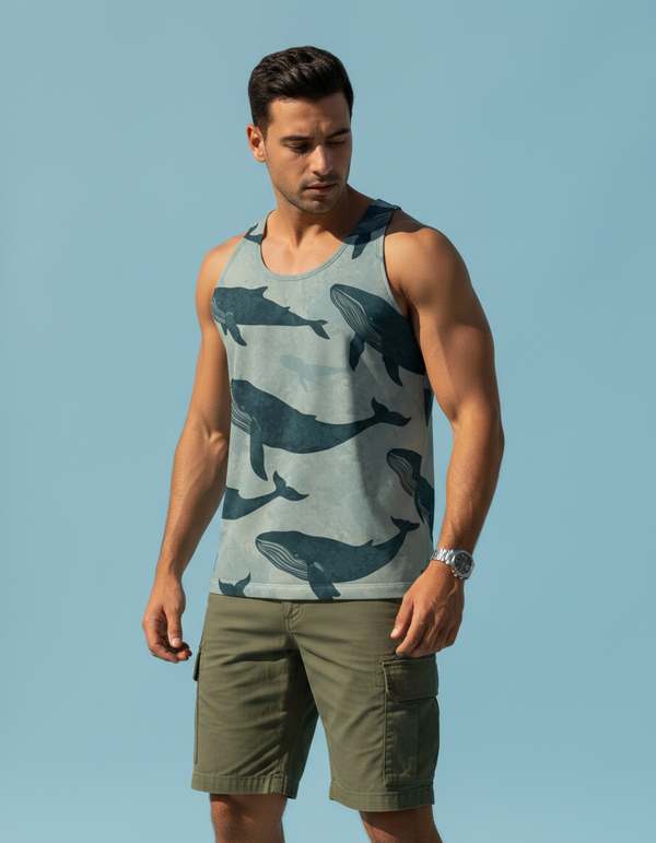 Echo Tank Top Men's Tank Top — Dripper