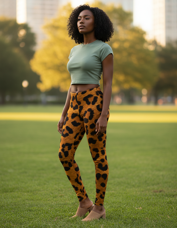 Women's Leopard Print Leggings