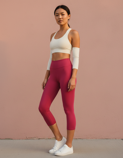Cherry Capri Yoga Leggings capri yoga leggings