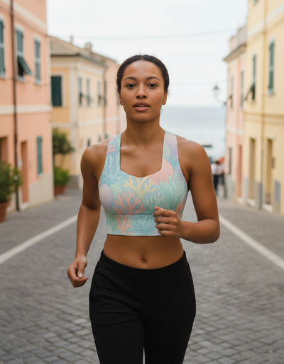 Aquilo Longline Sports Bra longline sports bra