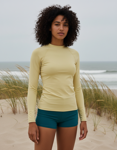 Women's Flax rash guard