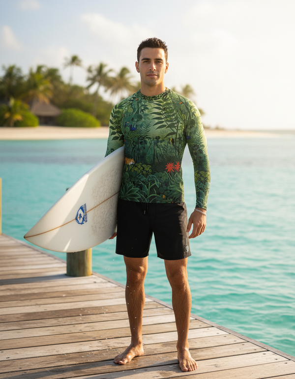 Verdant Rash Guard bikini — Dripper