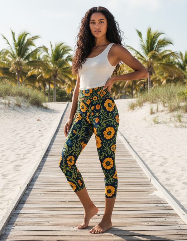Céline Capri Yoga Leggings bikini — Dripper
