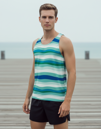 Men's Jelly Mint Prism Tank Top tank top